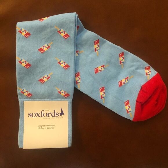Soxfords Socks Pops! Popscicles Socks M 8-12 - Picture 6 of 6